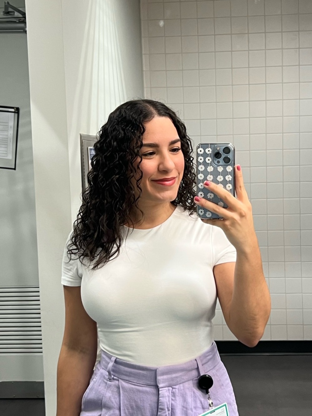 Abercrombie & Fitch White Short-Sleeve Bodysuit